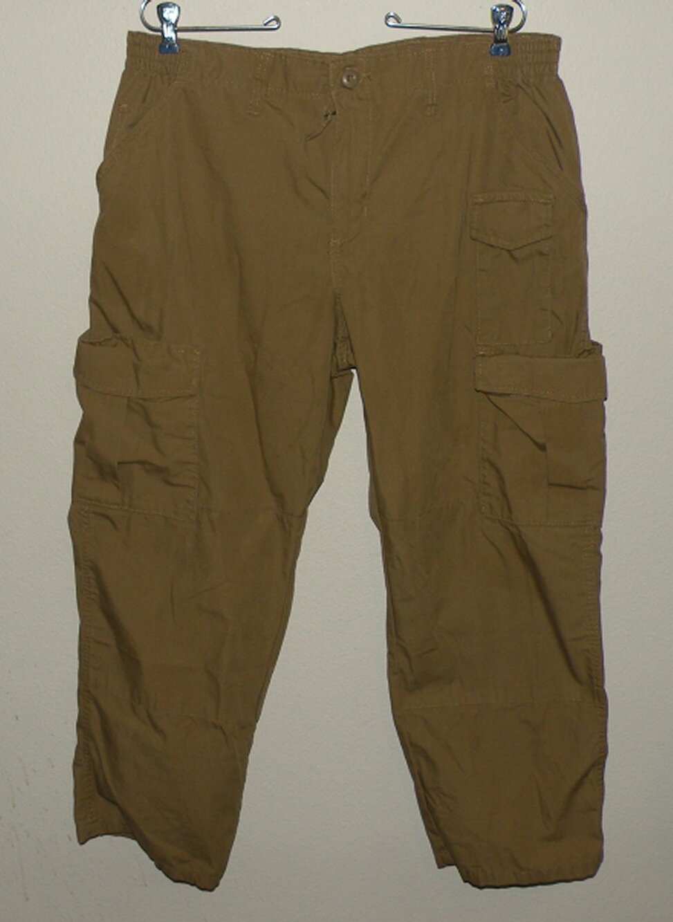 Propper Men's Light Canvas Cargo Tactical Pants 38 x 28.5 Gray-Green
